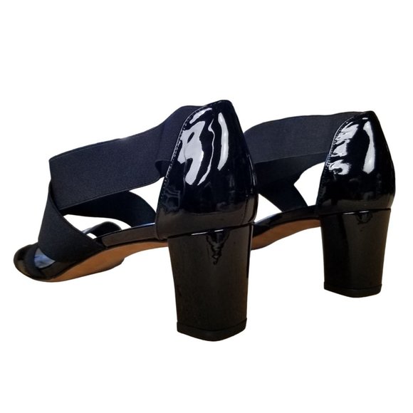 Stuart Weitzman Midexter Elastic Strappy Open Toe Sandal Shoes 8.5 - Picture 6 of 11